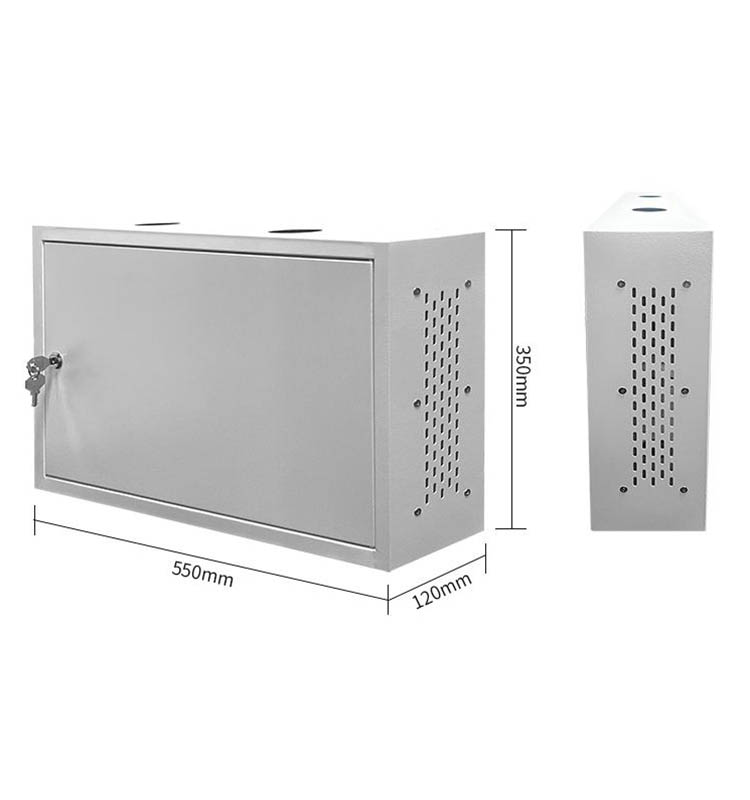 2U network cabinet